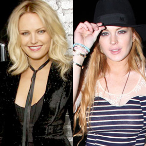 Malin Akerman, Lindsay Lohan Malin Akerman, Lindsay Lohan